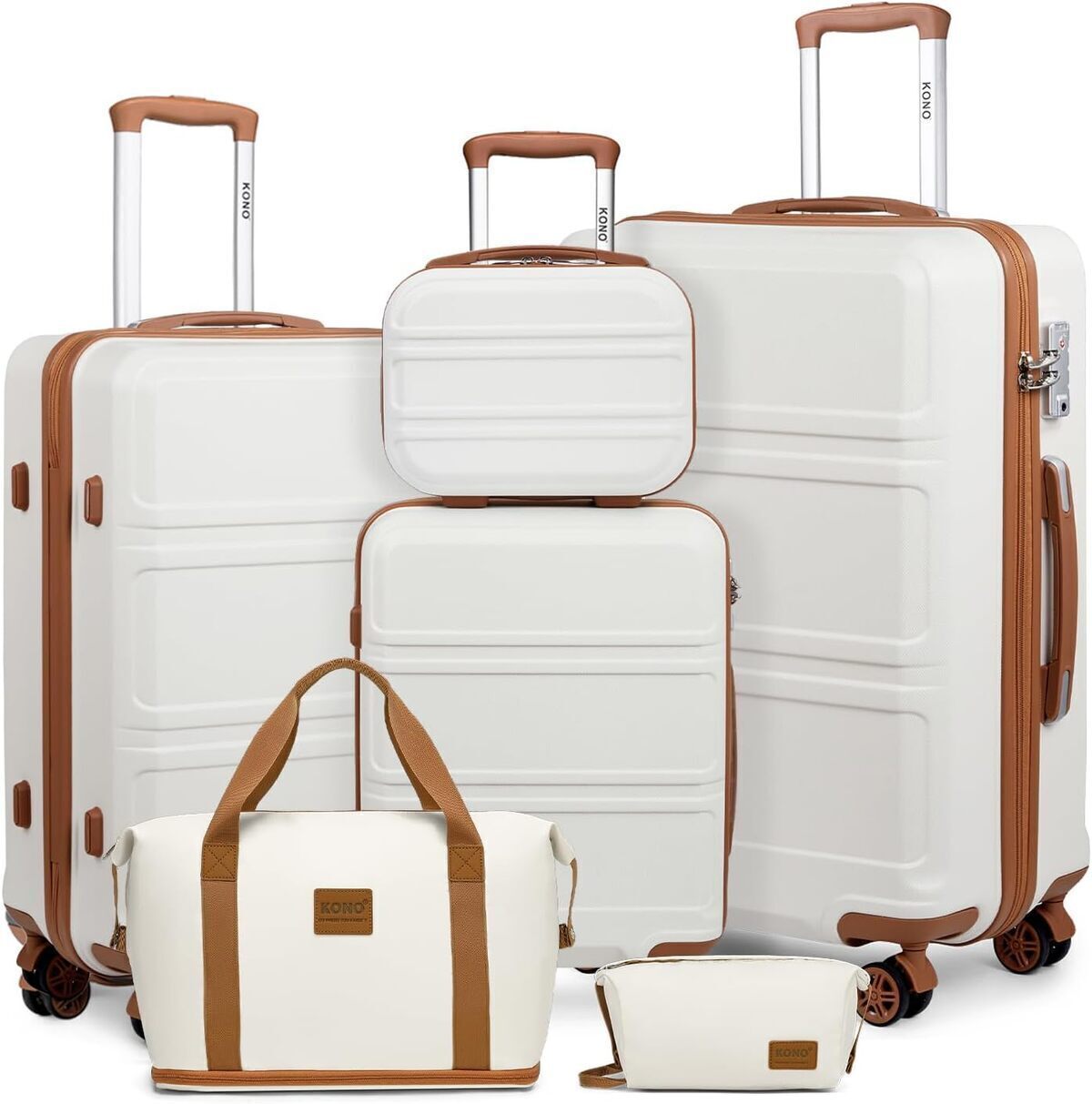 Test du set de voyage Kono : 6 valises rigides et accessoires