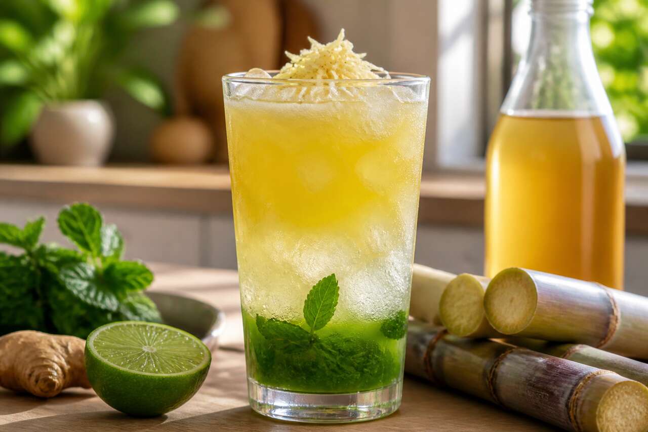 Recette de citronnade au jus de canne à sucre vietnamienne