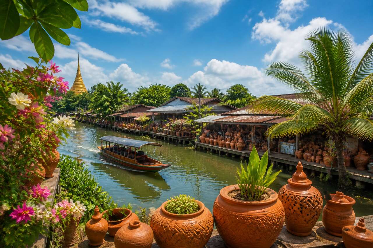 Ko Kret : escapade sur l'île artisanale près de Bangkok