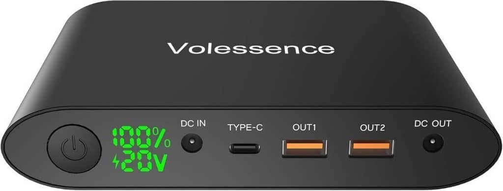 Test de la batterie externe Volessence 25000mAh : puissance et polyvalence