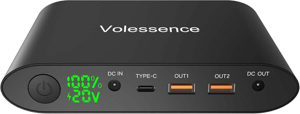 Test de la batterie externe Volessence 25000mAh : puissance et polyvalence