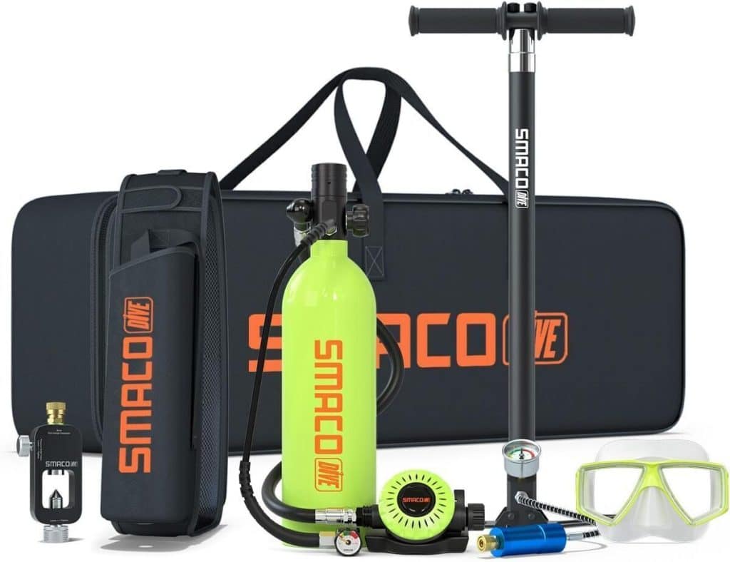 Test de la bouteille de plongée SMACO S400 Pro 1L