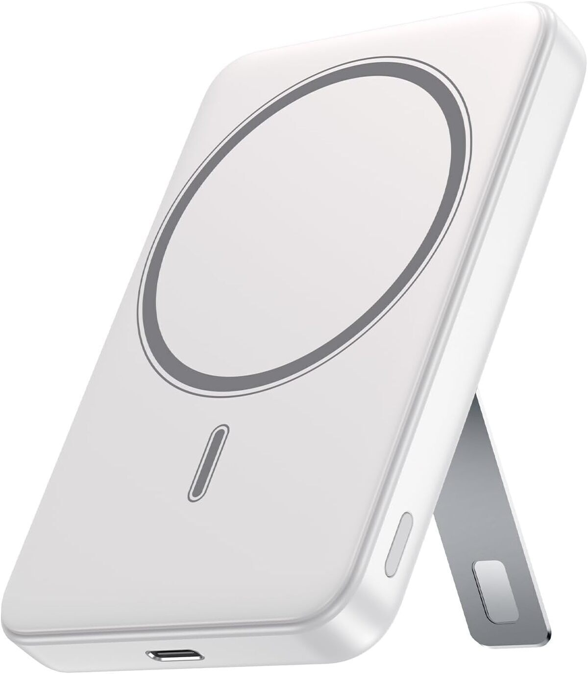 Test du chargeur portable sans fil 10000mAh blanc brillant