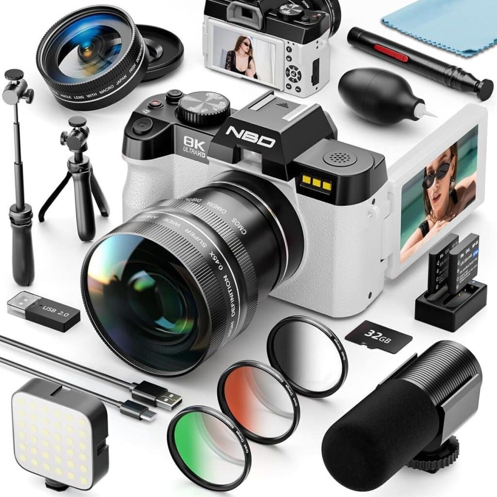Test du NBD appareil photo numérique 8K : kit complet et performant