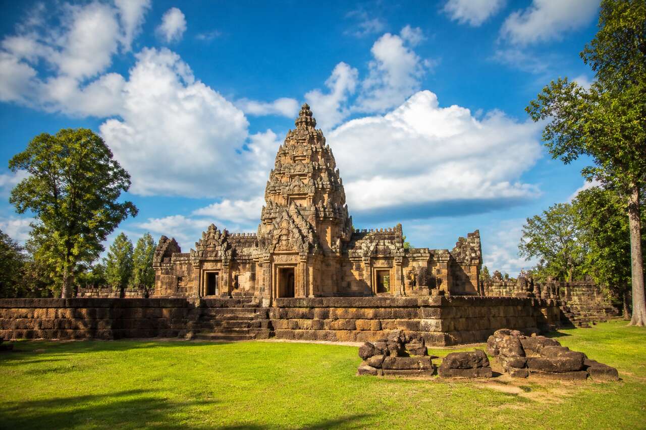 Découvrir la campagne thaïlandaise de l'Issan à Prasat près de Surin