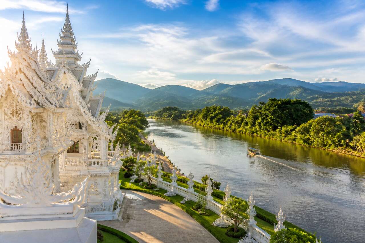 Chiang Rai et la vallée de la rivière Kok