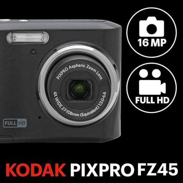 Découvrez notre test détaillé du Kodak Pixpro FZ45, un appareil photo numérique 16.44 MP idéal pour les photographes amateurs. Performances, caractéristiques et verdict. 