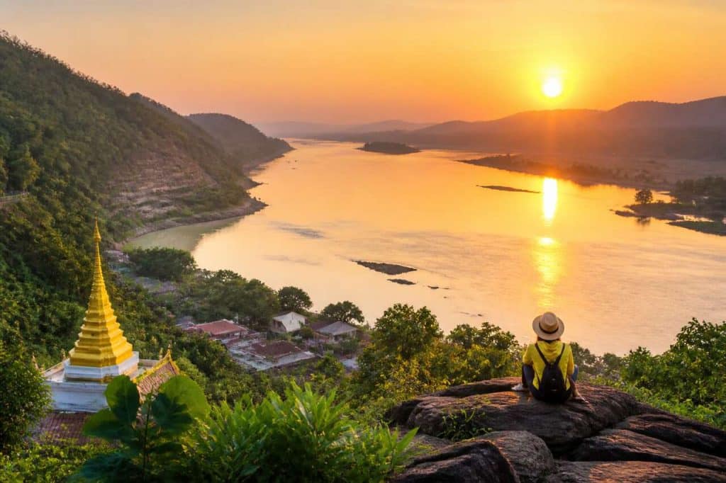 Khong Chiam : la Thaïlande à la frontière du Laos