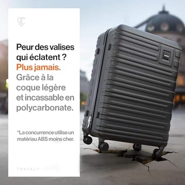 Découvrez notre test détaillé de la valise Travely XL en polycarbonate : robustesse, praticité et performance pour vos voyages. Avis complet et honnête.