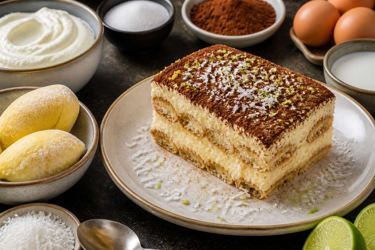 Recette du tiramisu au durian : un dessert thaïlandais original