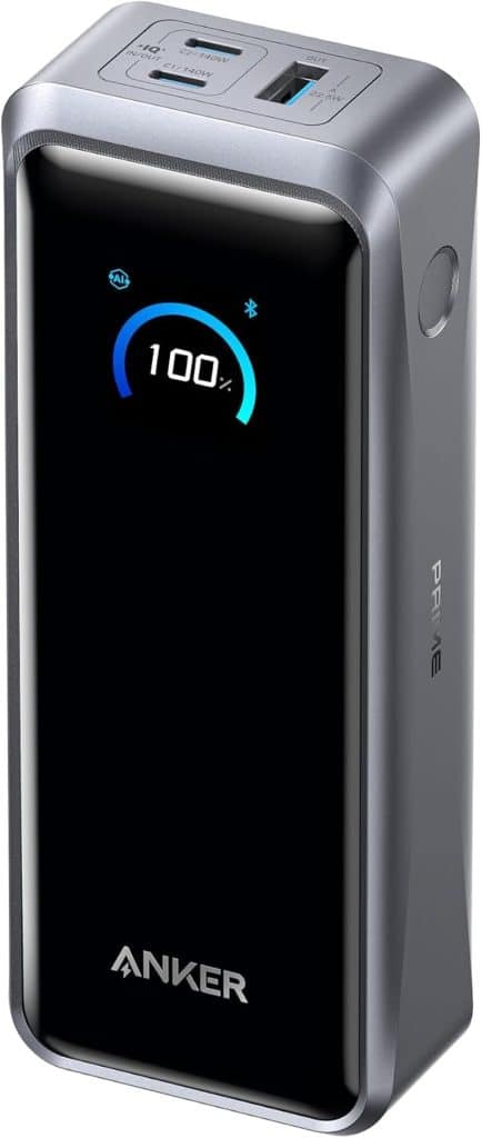 Test Anker Prime batterie externe 26250 mAh : puissance en déplacement
