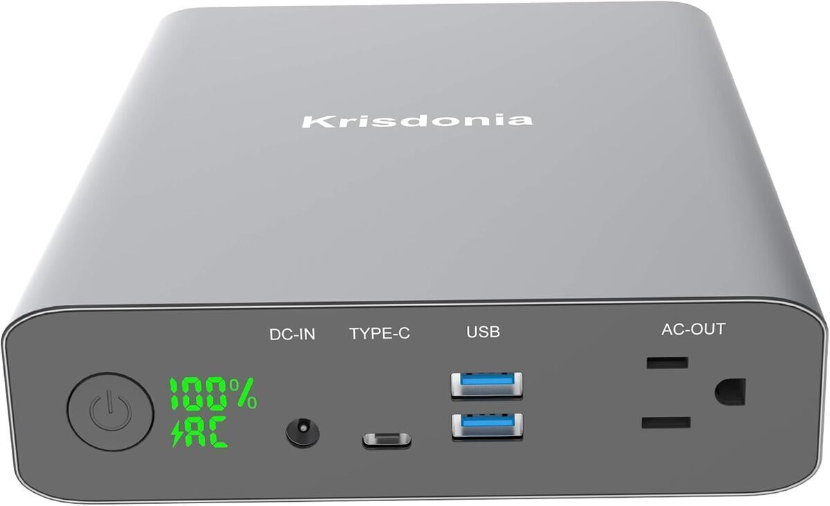 Test de la batterie externe Krisdonia 60000mAh : puissance et polyvalence