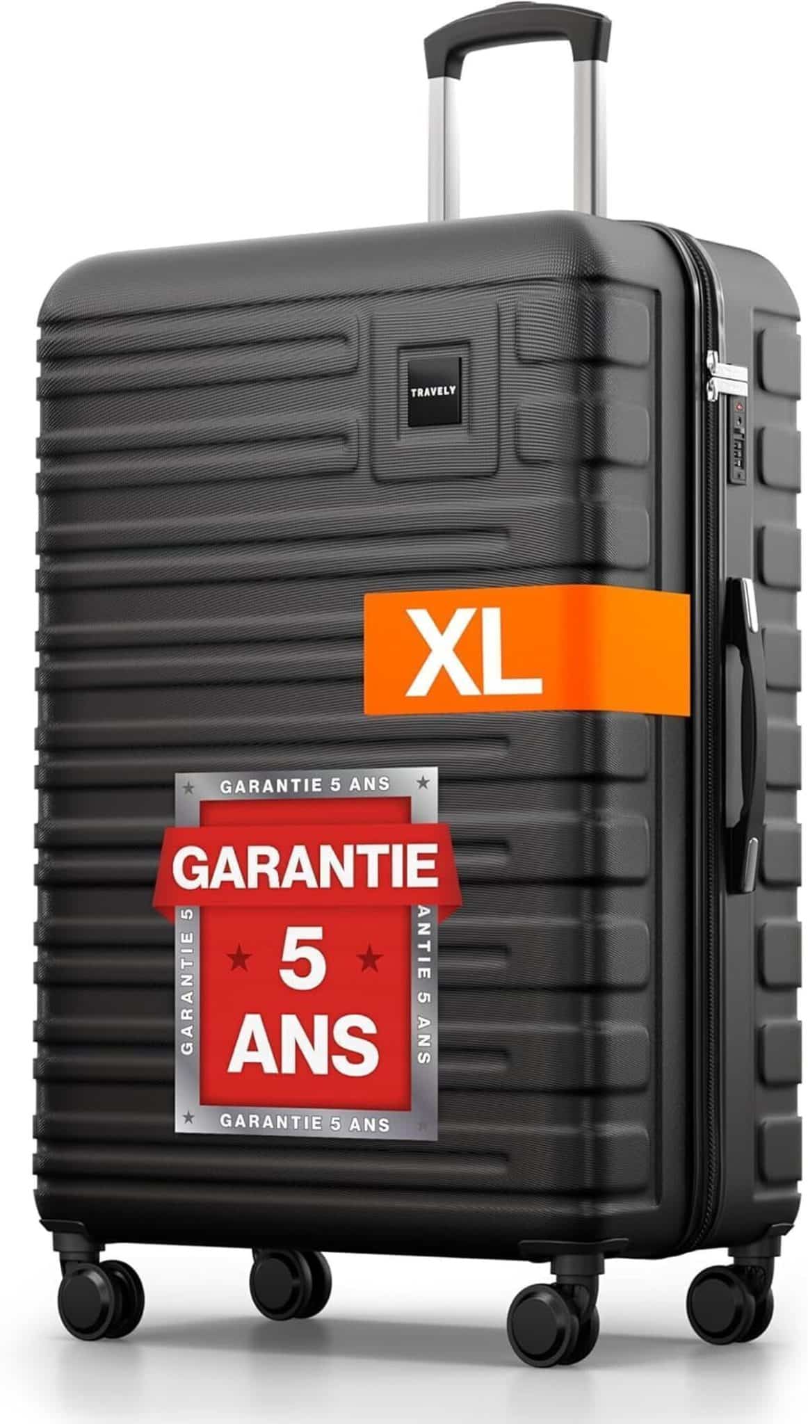Test de la valise Travely XL en polycarbonate : robuste et pratique