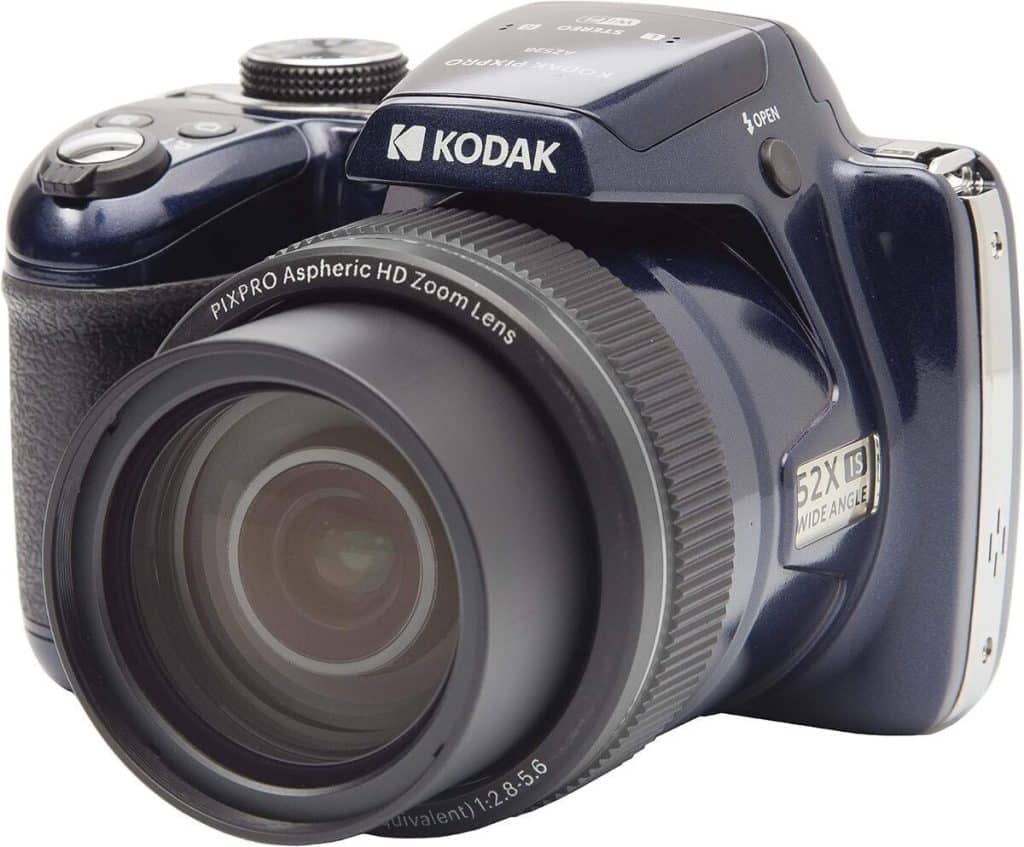 Test du Kodak Astro Zoom AZ528 bleu foncé