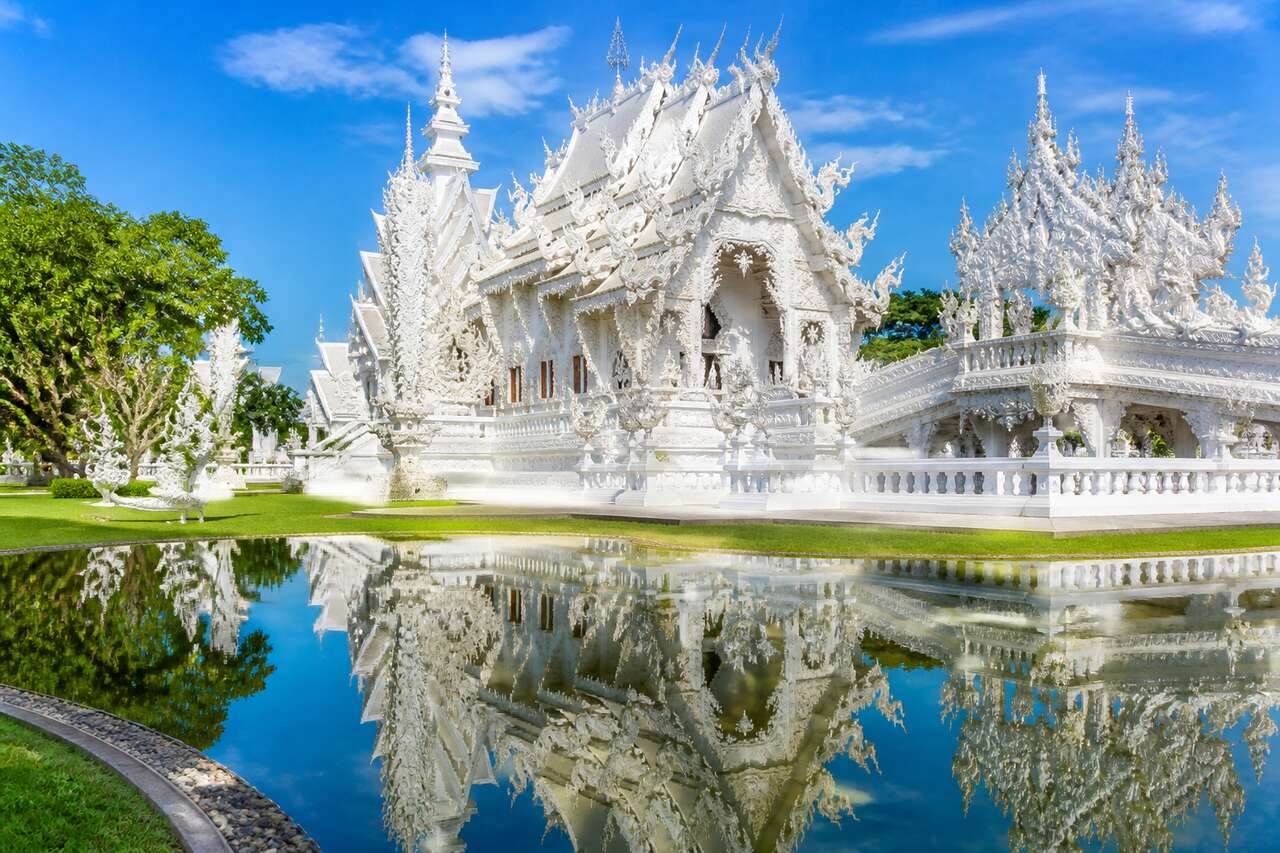 Wat Rong Khun : le temple blanc de Chiang Rai en Thaïlande