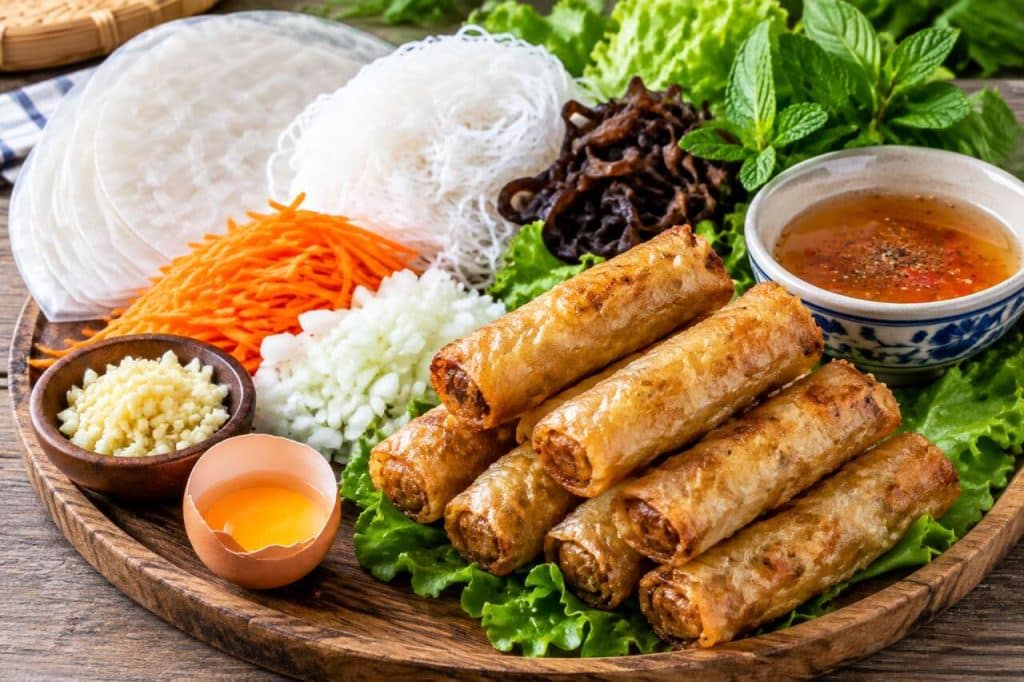 Recette de nems au porc croustillants (nem rán chả giò)