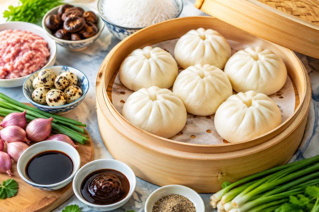 Recette de banh bao : les brioches vapeur vietnamiennes maison