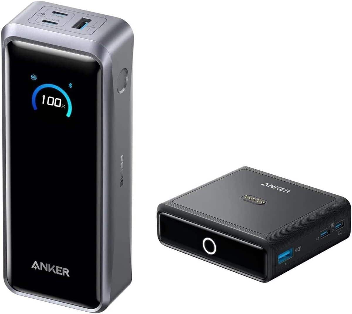 Test : anker prime batterie externe 26250 mAh avec station de charge