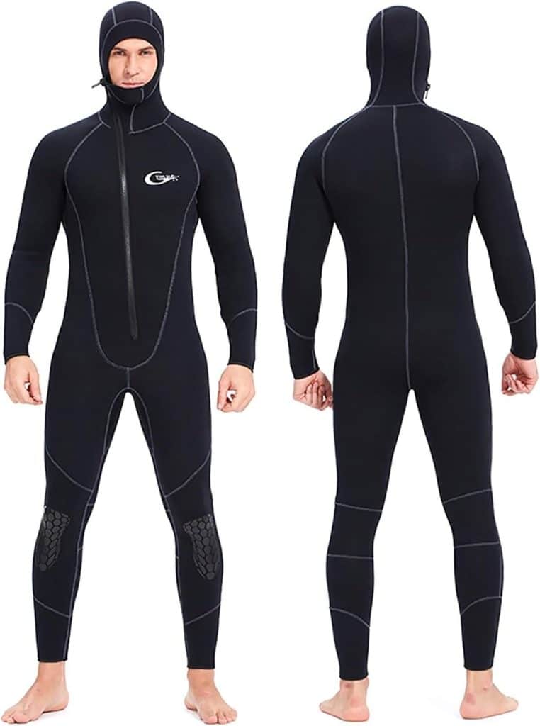 Test : combinaison néoprène 5 mm pour plongée hivernale