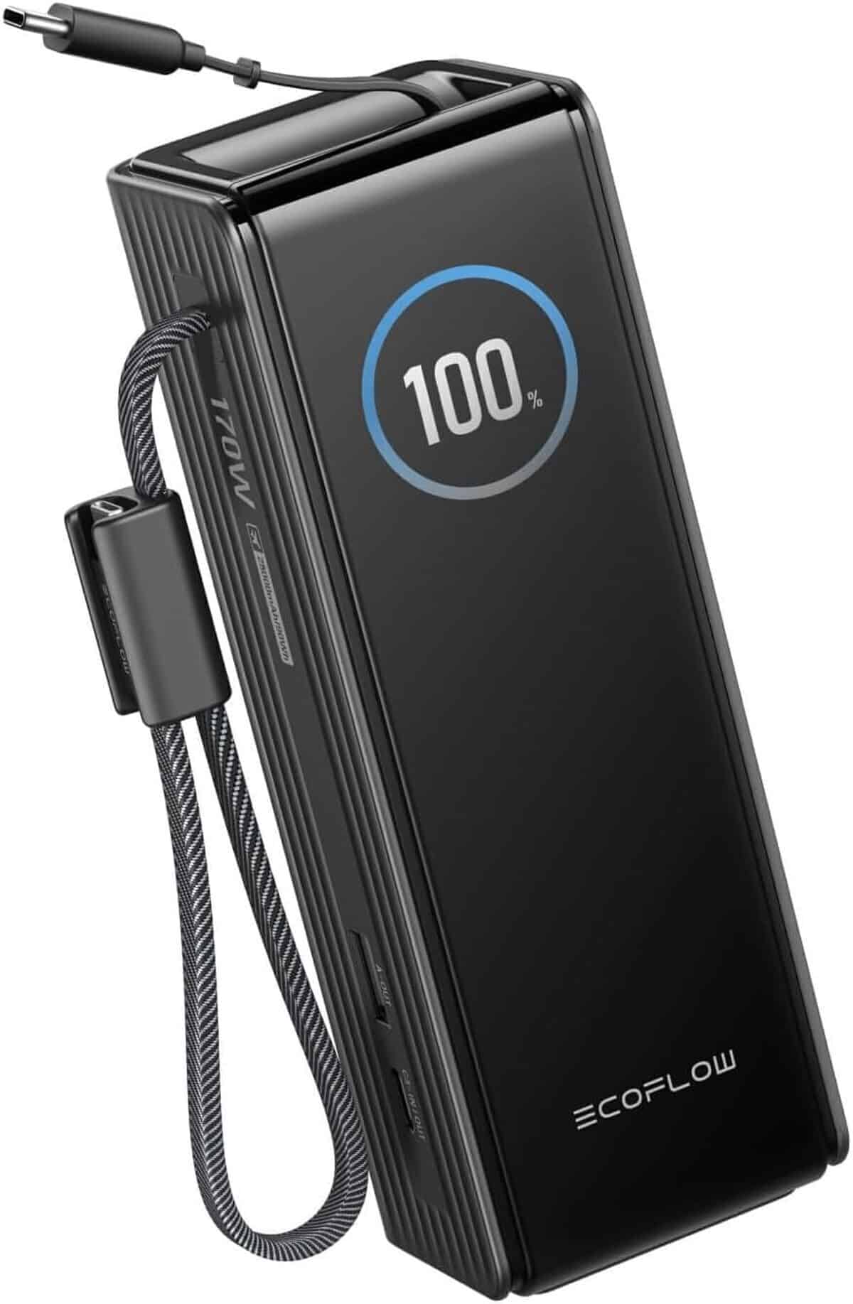Test de la batterie externe EcoFlow 25000mAh : puissance et ports multiples
