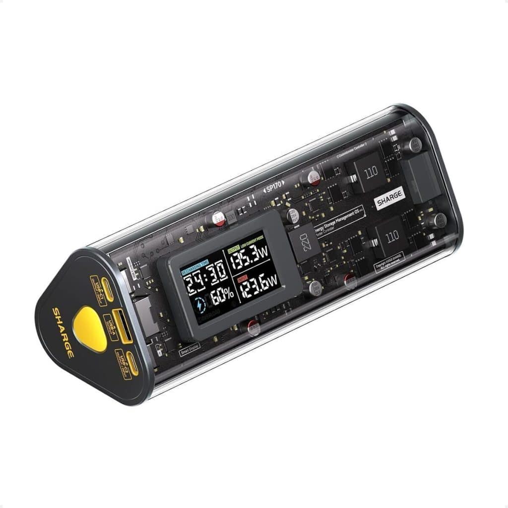 Test de la batterie externe Shargeek 170 : puissance et polyvalence