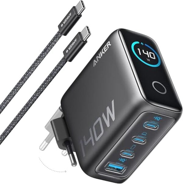 Découvrez notre test complet de la batterie externe Anker 25000 mAh avec chargeur 140W : performance, autonomie et rapidité de recharge analysées en détail. 