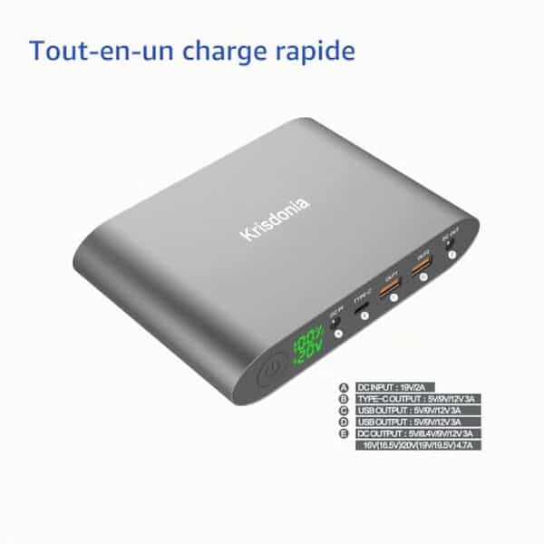 Découvrez notre test détaillé du power pack Krisdonia 25000mAh : capacité, vitesse de charge, compatibilité et avis d'utilisation pour tous vos appareils. 