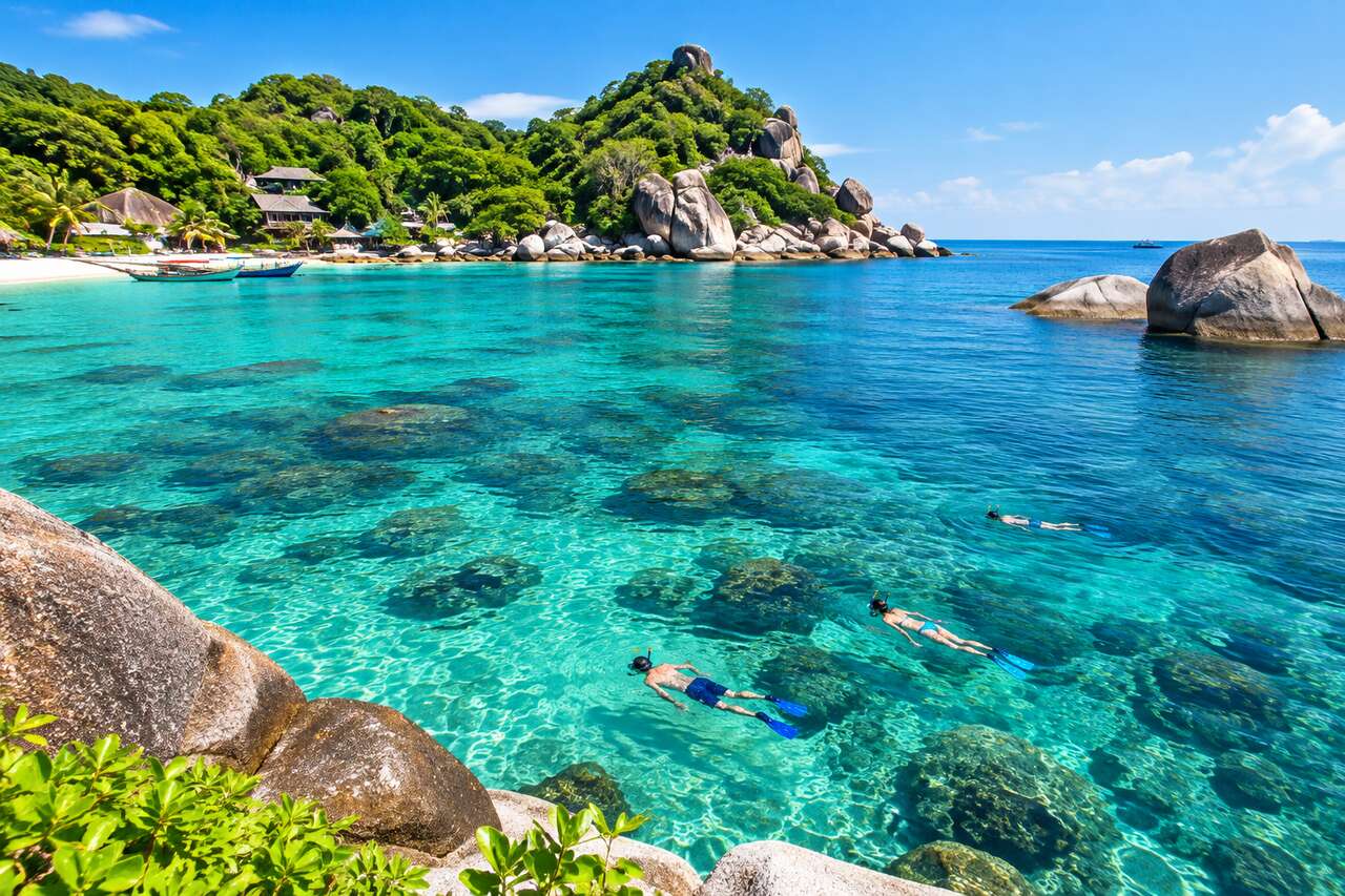Sortie en mer autour de Koh Tao : découverte et snorkeling