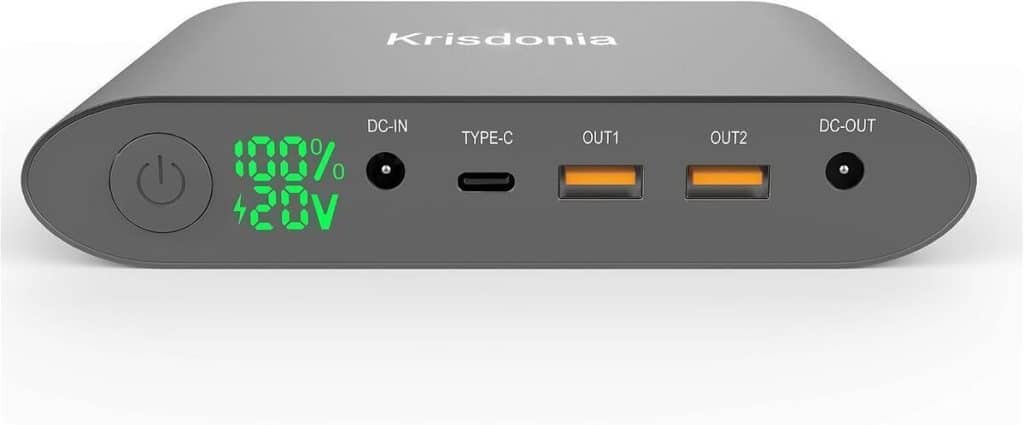Test du power pack Krisdonia 25000mAh : performance et polyvalence